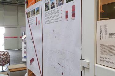 Poster dokumentieren Projekte.