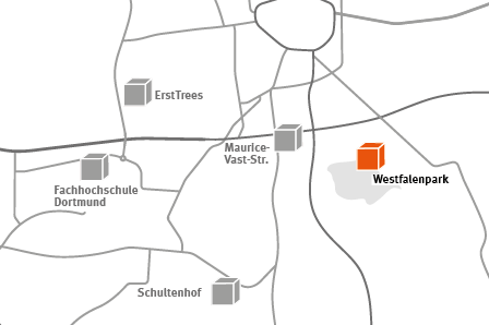 Graphics of the locations of the anniversary WürFHel and the 50 trees planted.