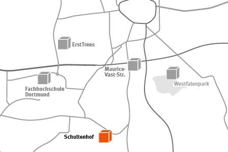 Graphics of the locations of the anniversary WürFHel and the 50 trees planted.