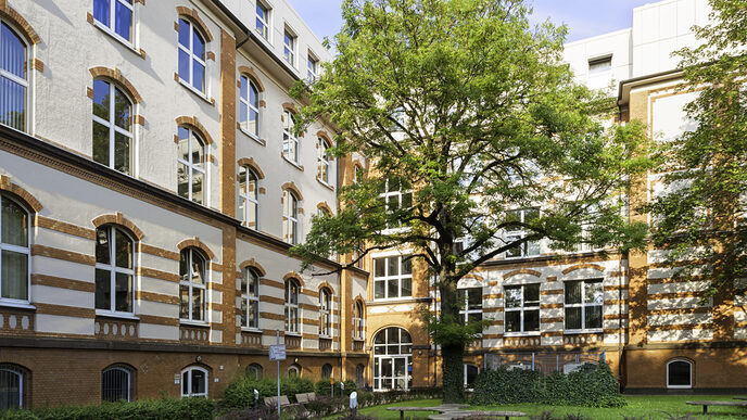 Photographs of buildings on Sonnenstrasse.