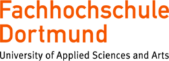 Logo der Fachhochschule Dortmund, bestehend aus dem Namen in orangener Schrift und dem Untertitel: University of Applied Sciences and Arts – zur Startseite