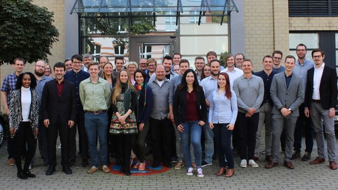 Group picture of the IDiAL doctoral students