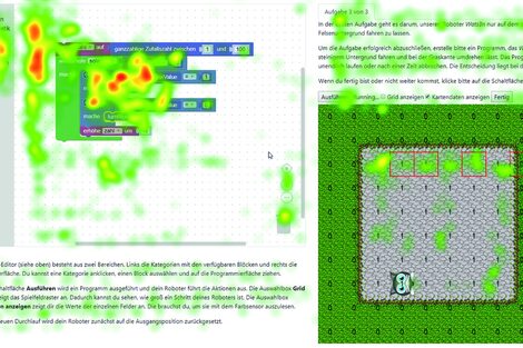 Informationsgrafik aus Schrift und Pfeilen.