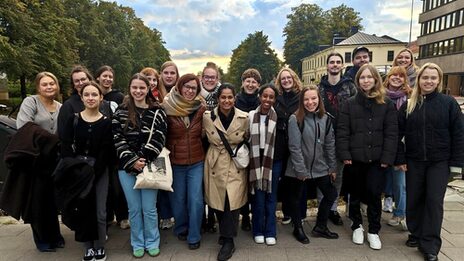 Group picture -Tour of the Andersberg Centrum