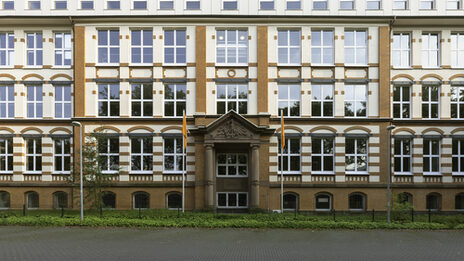Photographs of buildings on Sonnenstrasse.