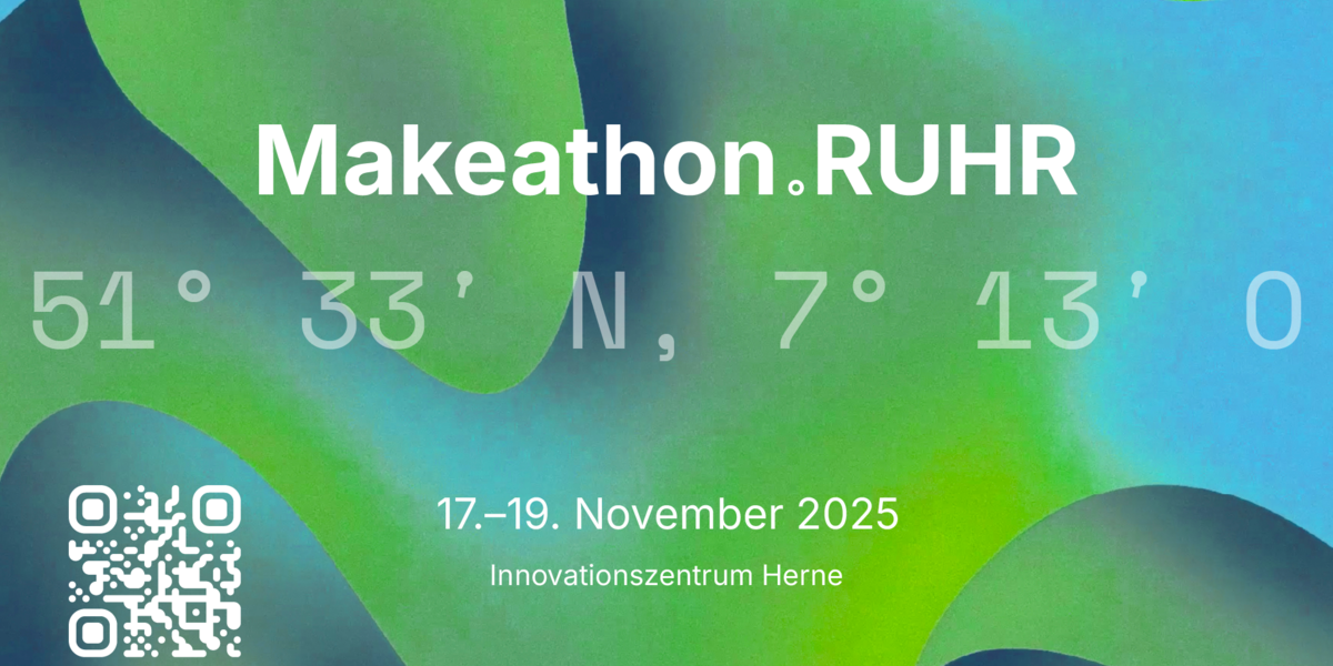 Poster for the Makeathon-Ruhr