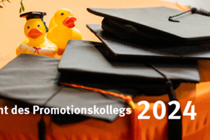 The cover picture of the Graduate Center 2024 annual report