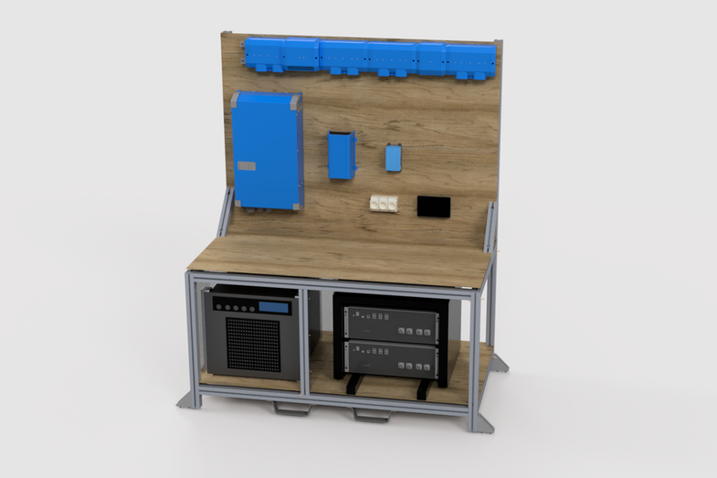 The border ring shows the rack for the eTrail-Ing trailer