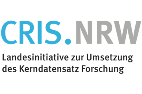 Logo von CRIS NRW. __ Logo of CRIS NRW.