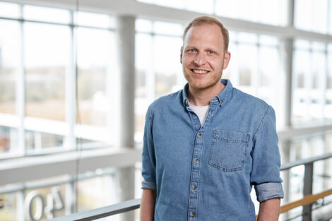 Portrait of the scholarship holder Jens Terbrack