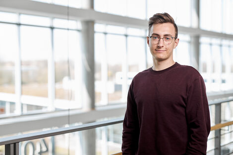 Portrait of the scholarship holder Gavin Berendes