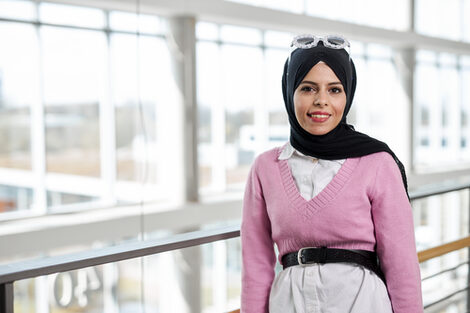 Porträt der Stipendiatin Fatima Al Zahra Ghaben