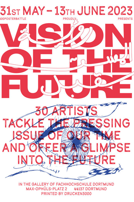 Plakat zur Ausstellung "Vision of the Future"