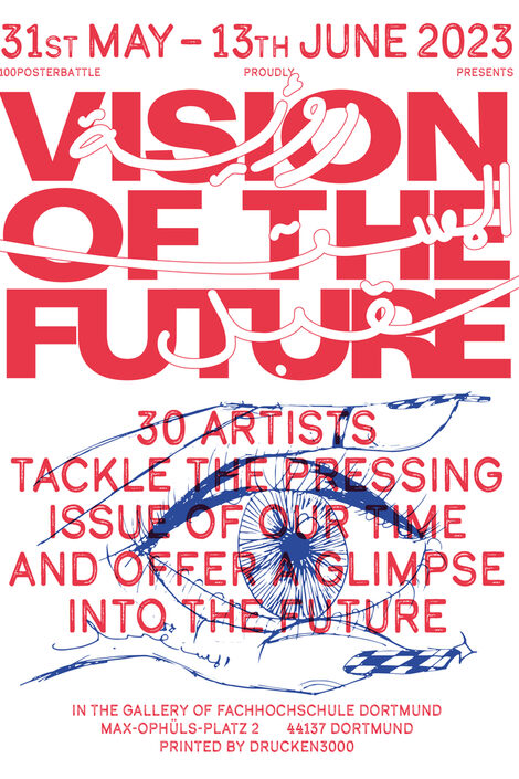 Poster for the "Vision of the Future" exhibition