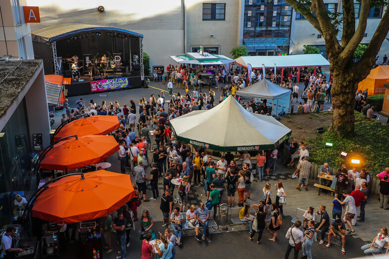 Veranstaltungsaufnahmen des Sommerfestes 2019 an der Sonnenstraße.